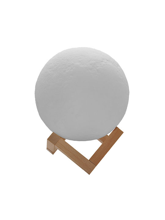 GloboStar Moon Dekorative Lampe Mondlicht Mehrfarbig