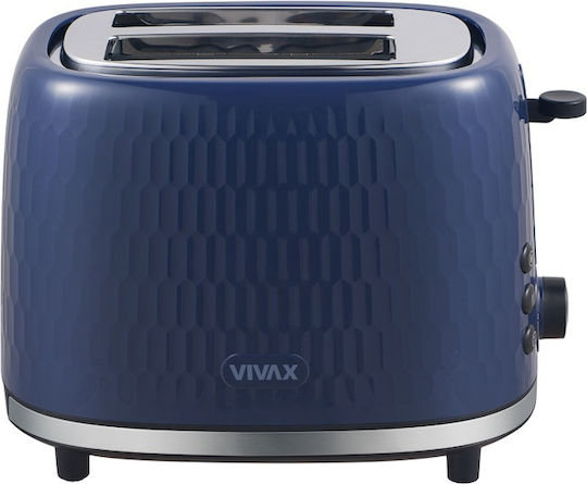 Vivax Toaster 2 Slots 950W Blue