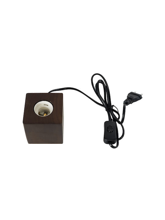 GloboStar Διακοσμητικό Φωτιστικό Cube E27 8x8x8εκ.