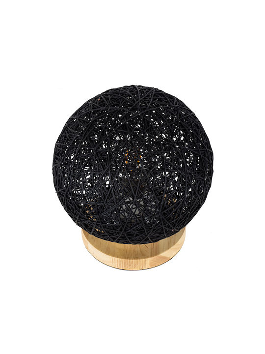 GloboStar Indus WiFi Decorative Lamp with Socket for Bulb E27 Black
