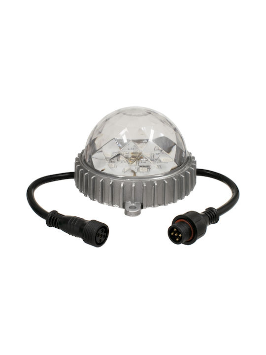 GloboStar Διακοσμητικό Φωτιστικό LED RGB Party Light 12x12x7εκ.