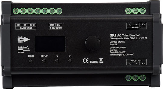 GloboStar SKYDANCE Dimmer IR (Romanian translation): Interfață de comerț electronic Montat pe perete 70674
