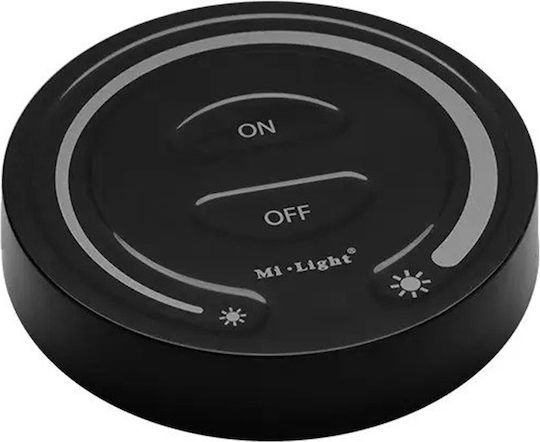 GloboStar Comutator Dimmer Cu Cadru LED Tactil În Culoare Neagră