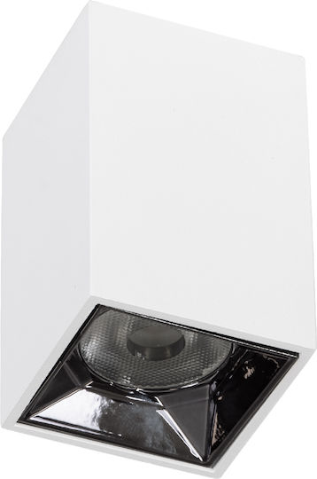 GloboStar Luminar Superior Einzeln LED Natürliches Weiß Decken- und Wandleuchte in Weiß Farbe