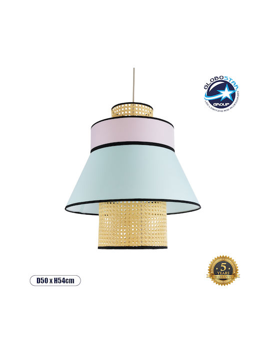GloboStar Journey Κρεμαστό Φωτιστικό cm Boho Πλέγμα με Ντουί E27 50x53x54εκ.