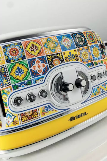 Ariete Positano 1560 Φρυγανιέρα 2 Θέσεων 1600W Πολύχρωμη