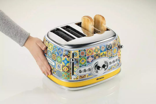 Ariete Positano 1560 Φρυγανιέρα 2 Θέσεων 1600W Πολύχρωμη