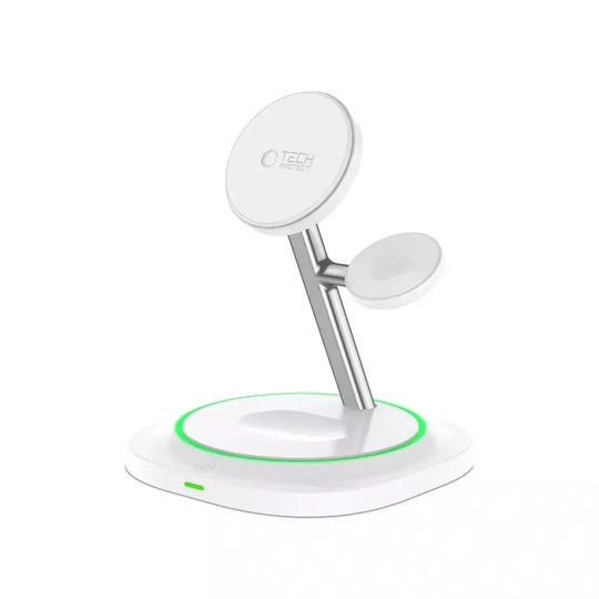 Tech-Protect Magsafe Charger 15W Whites (QI15W-A46)