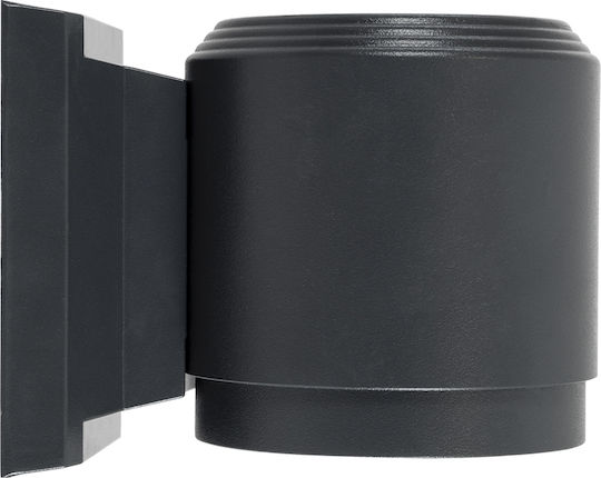 GloboStar Επιτοίχιο Εξωτερικό Σποτ LED IP67 12W με Φυσικό Λευκό Φως Διπλής Δέσμης