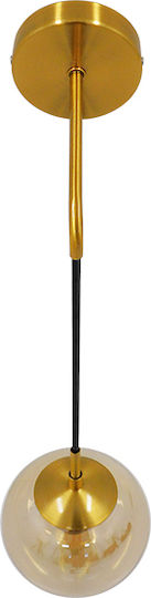 GloboStar Madison Modern Wall Lamp with E27 Socket Gold 15x15x15cm