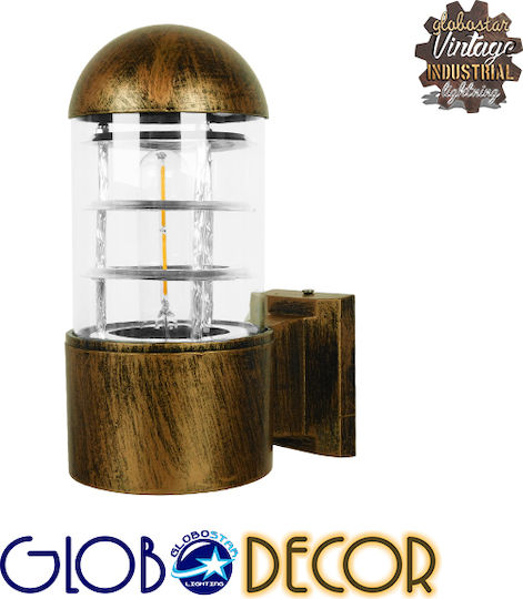 GloboStar Norma Modern Lumină de Perete cu Soclu E27 Bronz 17x23cm