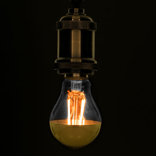 GloboStar Edison Retro LED крушка 8W 110mm за фасунга E27 и форма A60 Топло бяло 840лм Димируем