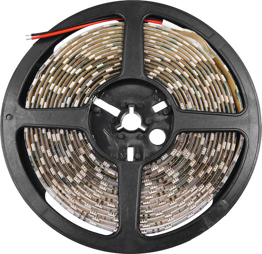 GloboStar Αδιάβροχη Ταινία LED 12V Πράσινο Φως 5m Τύπου SMD5050