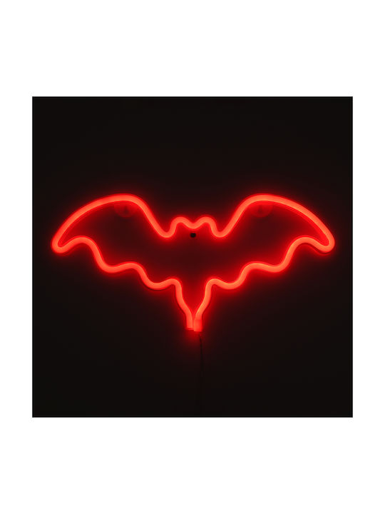 GloboStar Neon Διακοσμητικό Φωτιστικό Batman LED Φιγούρα 35.5x16εκ.