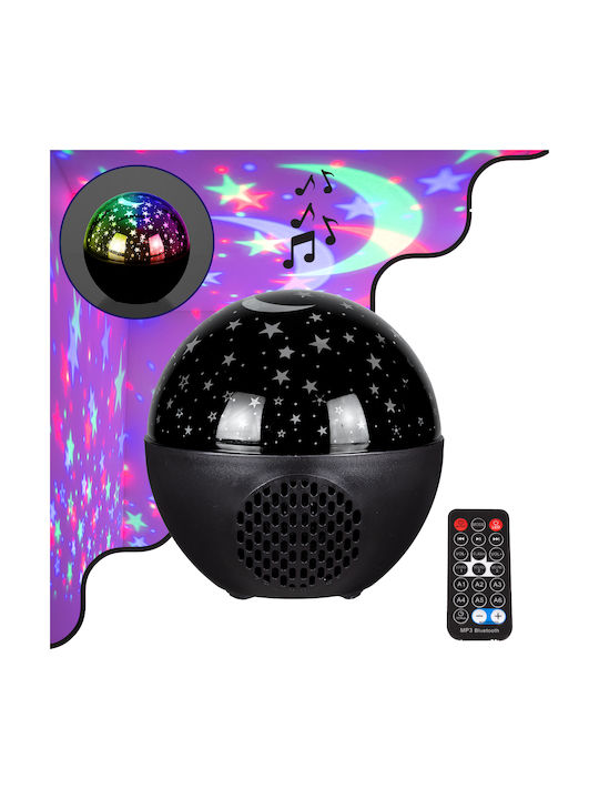 GloboStar Διακοσμητικό Φωτιστικό Night Sky Stars LED RGB Party Light 11x11x11.5εκ.