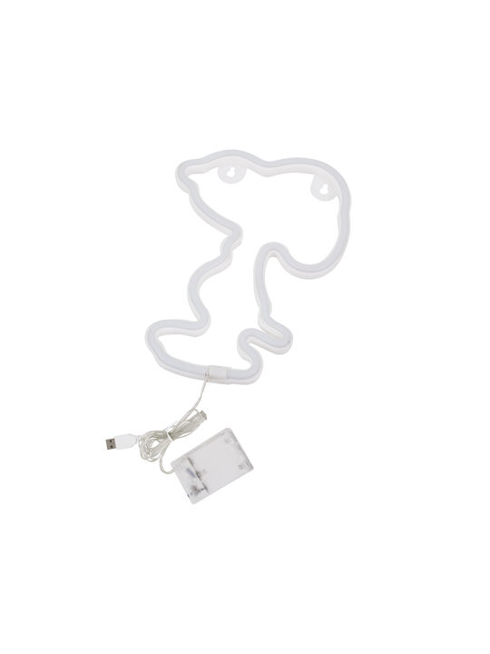 GloboStar Snoopy Dekorative Lampe Abbildung Weiß