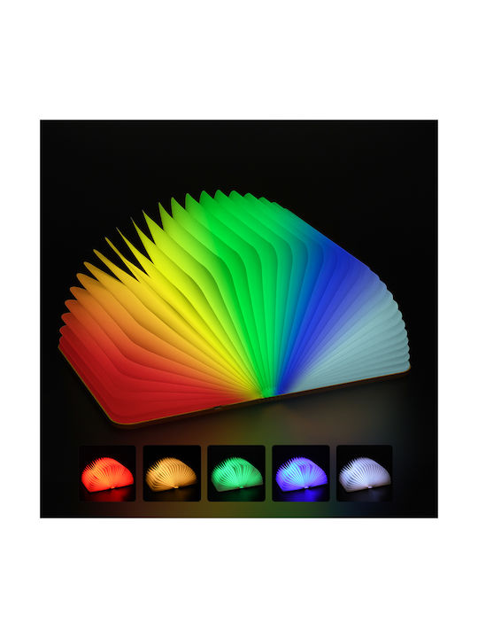 GloboStar Διακοσμητικό Φωτιστικό LED RGB 21.5x16.5x30εκ.