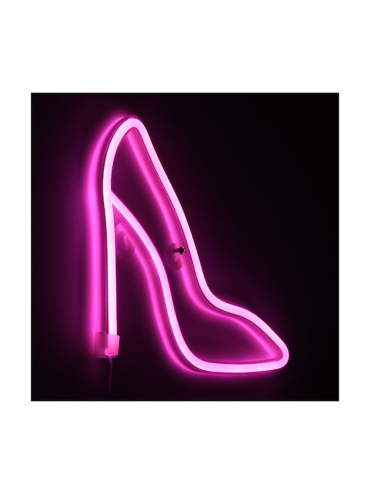 GloboStar Women Shoes Dekorative Lampe Abbildung Rosa