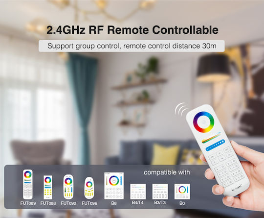 GloboStar Безжичен RGB контролер RF 71441