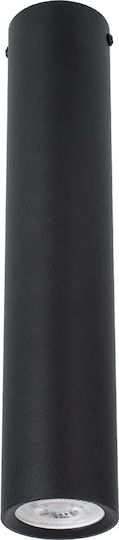GloboStar Duct Single Spot with Socket GU10 in Black Color