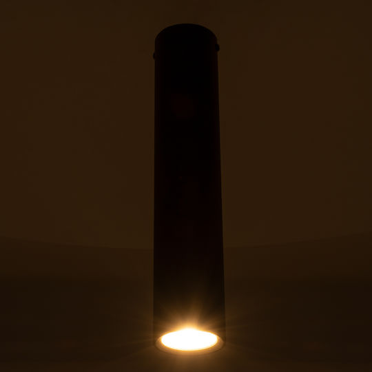GloboStar Duct Single Spot with Socket GU10 in Black Color