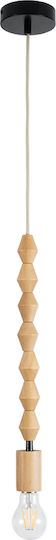 GloboStar Beads Ceiling Light Beige with E27 Socket 4x43x43cm