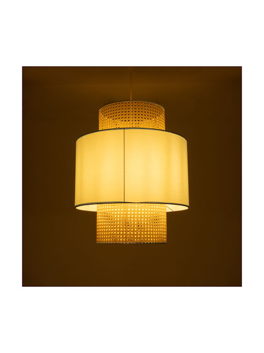 GloboStar Saige Deckenleuchte cm Boho Raster mit Lampenbirnensockel E27 50x50x60cm