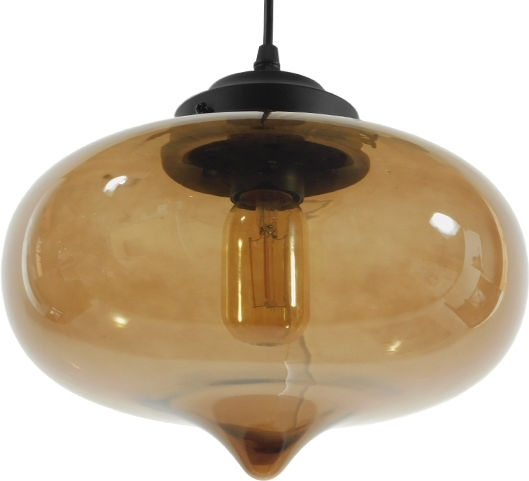 GloboStar Pomegranate Ceiling Light Honey Ball with E27 Socket 26x20x20cm