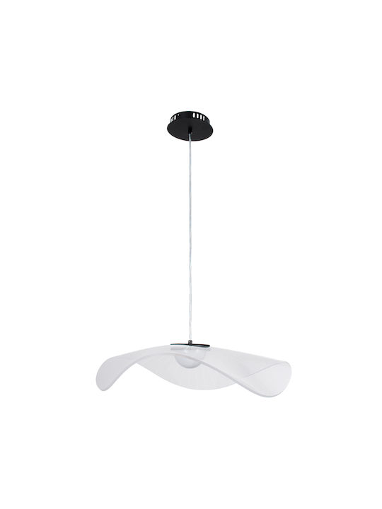 GloboStar Acrylica Pendant Light Black 66x66cm