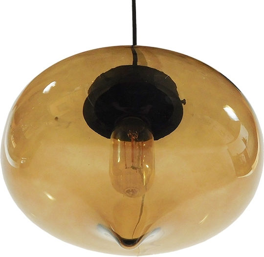 GloboStar Pomegranate Ceiling Light Honey Ball with E27 Socket 26x20x20cm