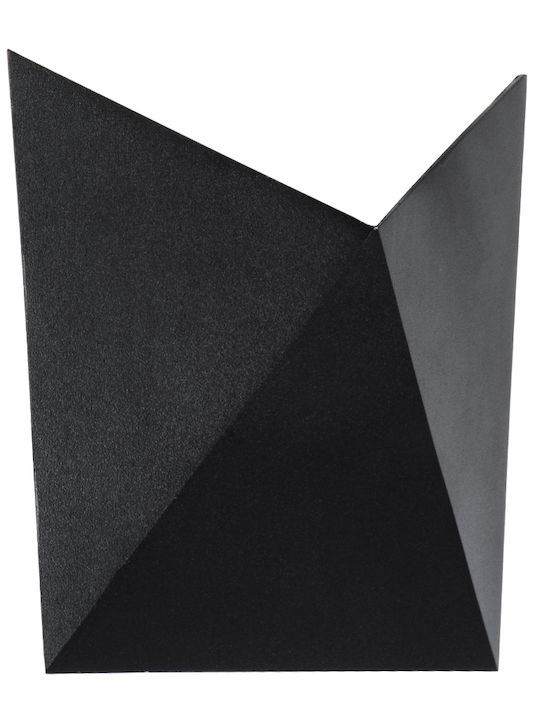 GloboStar Stealth Wall-Mounted Outdoor Ceiling Lamp LED IP65 10W with Natural White Light 17x7.5x17cm