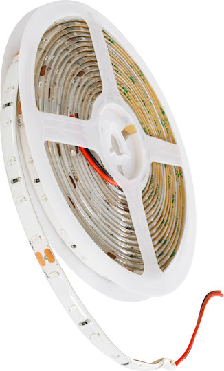 GloboStar Waterproof LED Strip 24V Red Light 1m Type SMD2835