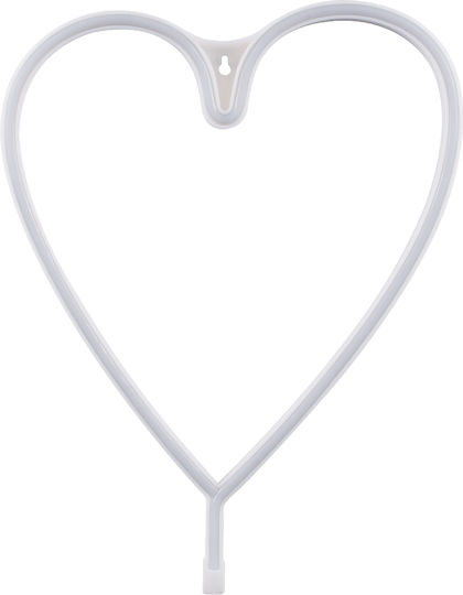 GloboStar Dekorative Lampe Herz Rosa