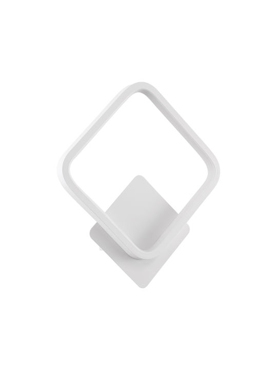 GloboStar Lena Modern Lamp Wall with Integrated LED and Adjustable White Light 25x29.5cm