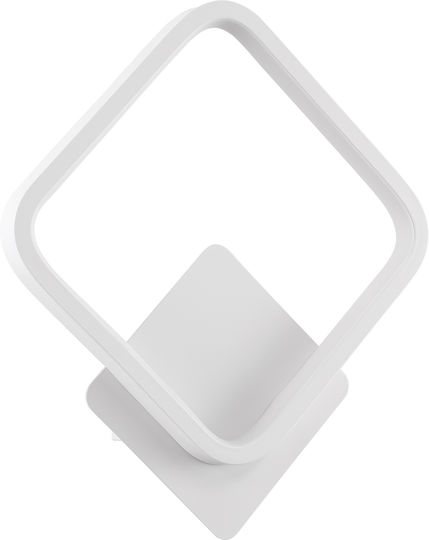 GloboStar Lena Modern Lumină de Perete cu LED Integrat și Lumină Alb Reglabil 25x29.5cm