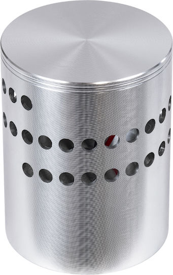 GloboStar Stains Επιτοίχια Εξωτερική Πλαφονιέρα LED IP44 5W με Θερμό Λευκό Φως 5.5x5.5εκ.