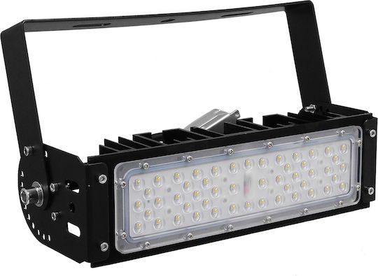 GloboStar Goliath Rezistent la apă Proiector LED 50W Alb Rece 5000K IP65