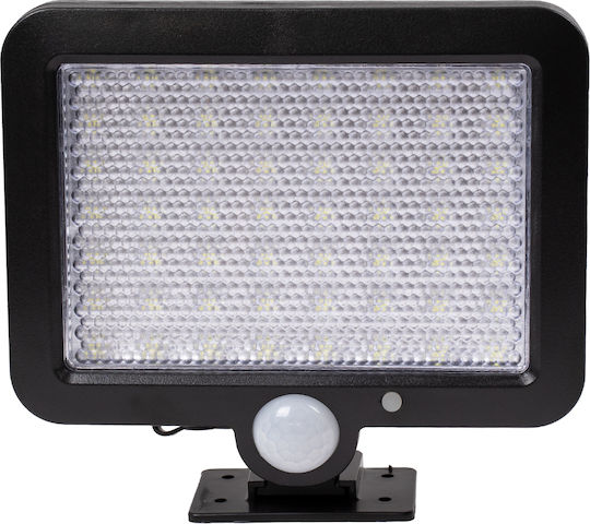GloboStar Waterproof Solar LED Flood Light 20W Cold White 6000K with Motion Sensor and Photocell IP65