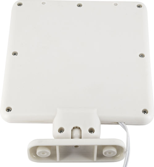 GloboStar Waterproof Solar LED Flood Light 10W Cold White 6000K with Motion Sensor and Photocell IP54