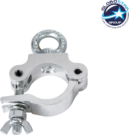 GloboStar Mounting Hook for Lighting Fixtures made of Aluminum Silver 40pcs 51186
