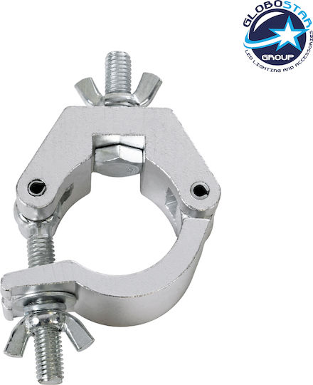 GloboStar Mounting Hook for Lighting Fixtures made of Aluminum Silver 40pcs 51187