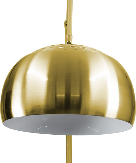 GloboStar Prague Lampa de podea Î220xL210cm. cu Soclu pentru Bec E27 Auriu