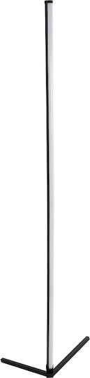 GloboStar Digicolumn LED Φωτιστικό Δαπέδου Υ165xΜ3εκ. με RGB Φως 1280lm Μαύρο