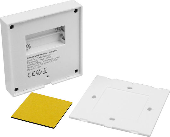 GloboStar Mi-Light B0 Διακόπτης Dimmer με Πλαίσιο LED Αφής Smart Χειριστήριο 2.4G