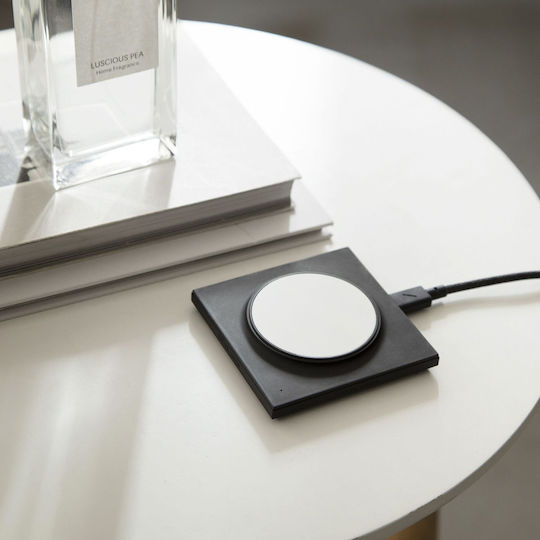 Native Union Ασύρματος Φορτιστής (Qi Pad) 15W Μαύρος (Drop Magnetic)