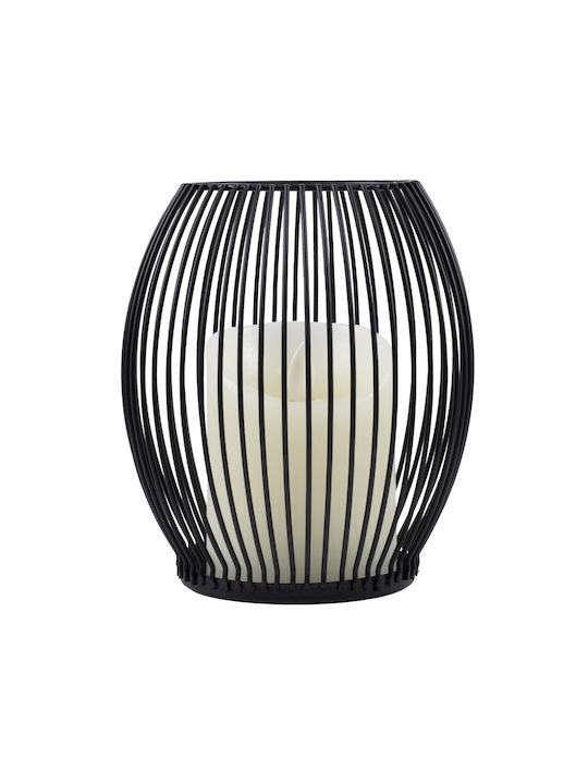 GloboStar Candle Dekorative Lampe Wachs-Politur Weiß