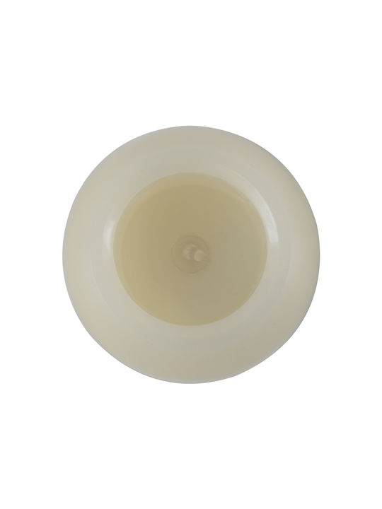 GloboStar Διακοσμητικό Φωτιστικό CANDLE LED Κερί 2τμχ 6x5εκ.