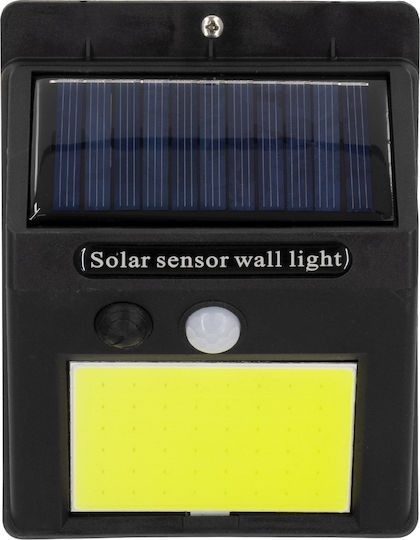 GloboStar Wall Mounted Solar Light 10W 1000lm Cold White 6000K with Motion Sensor and Photocell IP65