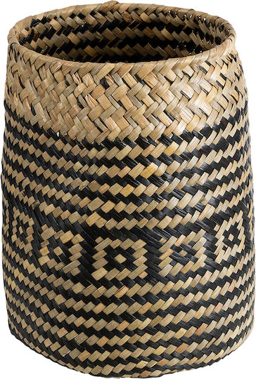 GloboStar Κασπώ Rattan Καφέ 18x18x22εκ.
