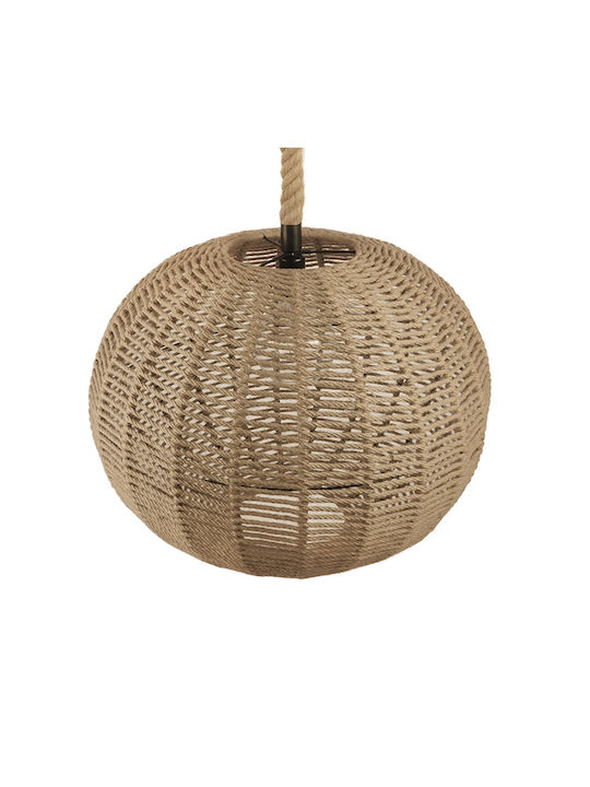 GloboStar Litton Ceiling Light Beige Grid with E27 Socket 60x45x45cm